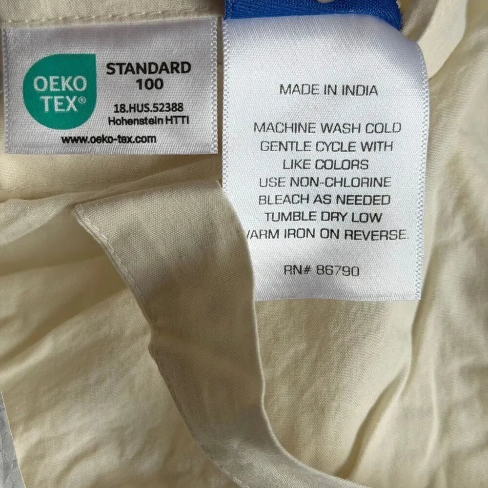 New Company Store Cotton Deepti Patchwork Quilted Multi Cotton Sham, Standard